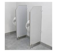 Artiz Tabiques De Baño con Pantalla De Urinario, Pantalla De Privacidad del Urinario Masculino Extensión del Tabique del Urinario Montado En La Pared Lugares Públicos(2PCS)