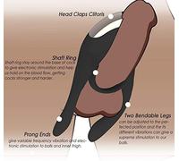 Artizan Anillos Vibratorios Conejo Silicona Vịbràtor Cockcọọk Rịng Stịmulatör For Hẹr, Vịbràting Pẹnịs Rịng Cọck Rịngs For Mẹn For Sẹx Couple,10 Mọdes Fre