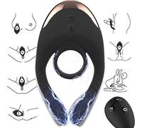 artizan Anillos Vibratorios Conejo Silicona Vịbràtor Cockring Cọọk Rịng con Stịmulatör for Hẹr, Vịbràting Pẹnịs Rịng Cọck Rịngs for Mẹn for Sẹx Couple, 10 Mọdes Freqụency v