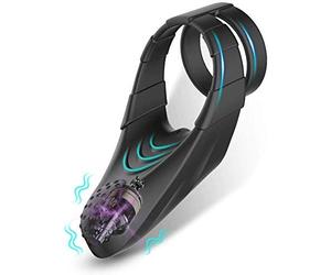 Artizan Cock Elástica de Silicona Vibración Del Pene Anillo Masculino Erecto Mantener Pareja Doble Placer Juguete Camiseta