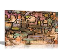 Artley Prints - After The Floods by Paul Klee - Cuadro para colgar en la pared para sala de estar, dormitorio, oficina, expresionismo, extra grande, 101 x 76 cm