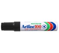Artline 100-N - Rotulador artline marcador permanente 100 negro -punta biselada. - unidad -