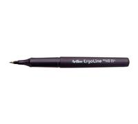 Artline Ergoline - Bolígrafo 0,7 mm bolígrafo de punta redonda fina (- negro [unidades 12]