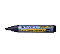 ARTLINE - Lote de 6 rotuladores"Dry Safe""517 borrable en seco, punta cónica 2 mm, color negro