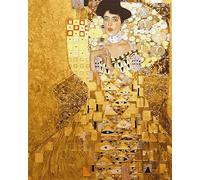 Artnapi Pintura por números Adultos sin marco | DIY pintado a mano | Adele Bloch-Bauer Gustav Klimt | Kit para principiantes y adultos | pinturas acrílicas y pinceles incluidos | lienzo de 40x50cm