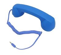 ARTOCT Auricular para Teléfono Móvil, Receptor de Teléfono con Cable Multifuncional para Ordenador Inteligente, Estilo Retro, a Prueba de Radiación (Azul)