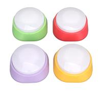 ARTOCT Botón de Grabación de Voz, Fácil Configuración, Material ABS | Sonido personalizable, botones portátiles para comunicación con mascotas, utiliza 2 pilas AAA.
