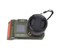 ARTOCT Cámara digital 4K 70MP 50X Zoom enfoque automático gran angular F1.8 cámara DSLR con flash de doble pantalla para viajes (verde)