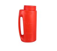 ARTOCT Esparcidor de Mano con Orificio Ajustable, esparcidor de Mano de 2L Agitador de Fertilizante Dispensador de Sal para derretir Hielo Sembradora Agitador para Semillas, Fertilizantes, Sal
