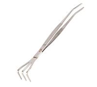 ARTOCT Herramienta para Bonsái de Acero Inoxidable 2 en 1, Rastrillo de Raíces y Pinzas con Ergonómico, para Entusiastas y Principiantes del Bonsái