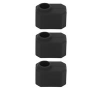 Artoct - Juego de 3 fundas de bloqueo de calentamiento de calcetines de silicona resistente a alta temperatura para Prusa MK4 3D con accesorios de impresión, color negro
