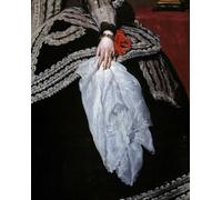 ARToPHIIU Artistica Imagen Lienzo Famosa Pintura Reproducción Hand and Scarf Detail of the Portrait of Queen Mary Anne of Austria by Diego Rodriguez para Decoración de Paredes 60x90cm