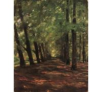 ARToPHIIU Cuadros Abstractos Póster de Lienzo Impresión en Lienzo Allee en Overveen de Max Liebermann para la Decoración del Hogar de la Oficina 60x90cm
