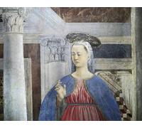 ARToPHIIU Imagen de Lienzo Impresión de Imagen Clásicas Poster Anunciación de Piero Della Francesca para Decoraciones del Hogar 60x90cm