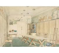 ARToPHIIU Imagen de Lienzo Impresión de Imagen Clásicas Poster Comedor en Cheyne Walk Chelsea por Charles Robert Ashbee para Decoraciones del Hogar 60x90cm