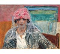 ARToPHIIU Imagen de Lienzo Impresión de Imagen Clásicas Poster Mujer con velo de Pierre Bonnard para Decoraciones del Hogar 60x90cm