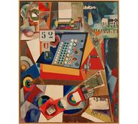 ARToPHIIU Imagen de Lienzo Impresión de Imagen Clásicas Poster Pintura abstracta de Amadeo De Souza Cardoso para Decoraciones del Hogar 60x90cm