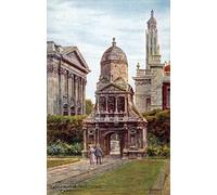 ARToPHIIU Imagen de Lienzo Impresión de Imagen Clásicas Poster Puerta de Honor Caius College por Alfred Robert Quinton para Decoraciones del Hogar 60x90cm
