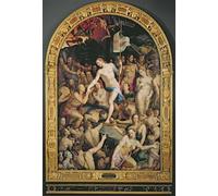 ARToPHIIU Pared Arte Cuadro Artistica Imagen Lienzo Famosa Pintura Reproducción Cristo en el Limbo de Agnolo Bronzino para Decoración de Paredes 60x90cm