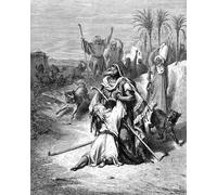 ARToPHIIU Pared Arte Cuadro Artistica Imagen Lienzo Famosa Pintura Reproducción El regreso del hijo pródigo de Gustave Dore para Decoración de Paredes 60x90cm