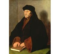 ARToPHIIU Pared Arte Cuadro Artistica Imagen Lienzo Famosa Pintura Reproducción Erasmo de Rotterdam de Hans Holbein el para Decoración de Paredes 60x90cm