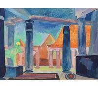 ARToPHIIU Pared Arte Cuadro Artistica Imagen Lienzo Famosa Pintura Reproducción Escenografía para Cleopatra de Robert Delaunay para Decoración de Paredes 60x90cm