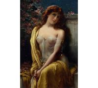 ARToPHIIU Pared Arte Cuadro Artistica Imagen Lienzo Famosa Pintura Reproducción Luz de las estrellas de Emile Vernon para Decoración de Paredes 60x90cm