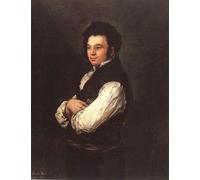 ARToPHIIU Pinturas al óleo Clásicas Impresiones de Lienzo Decorativo Cuadro El arquitecto de Francisco de Goya para la Decoración del Hogar del Dormitorio 60x90cm