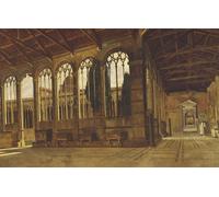 ARToPHIIU Pinturas al óleo Clásicas Impresiones de Lienzo Decorativo Cuadro el cementerio de Pisa de Giuseppe Abbati para la Decoración del Hogar del Dormitorio 60x90cm