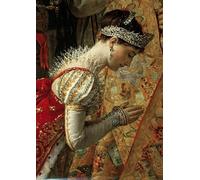 ARToPHIIU Pinturas al óleo Clásicas Impresiones de Lienzo Decorativo Cuadro Emperatriz Josefina la coronación de Napoleón por Jacques Louis David para la Decoración del Hogar del Dormitorio 60x90cm