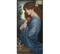 ARToPHIIU Pinturas Famosas Pinturas Murales Cuadro Moderno Lienzo Proserpina de Dante Gabriel Rossetti para la Decoración de la Sala de Estar 60x90cm