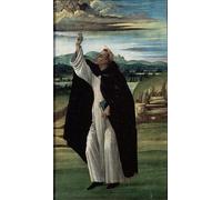 ARToPHIIU Pinturas Famosas Pinturas Murales Cuadro Moderno Lienzo Santo Domingo de Sandro Botticelli para la Decoración de la Sala de Estar 60x90cm
