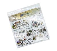 ARToptions Plum Grove Rub-Ons 12"X12" 1/Sheet-Sentiments -APG38534