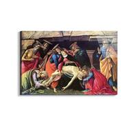 Artopweb EarthArt Total Gloss - Cuadro brillante con espejo, ligero, listo para colgar, decoración del hogar, diseño italiano, ecológico, Lamentation of Christ de Albrecht Dürer