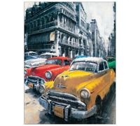 Artopweb Massa - Havana Vintage Classic Cars I (Panel Decorativo 60x80 cm)