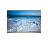 Artopweb MetalArt Materic 53 x 80 cm Cuadro de material 3D efecto pincelada robusto listo para colgar decoración del hogar Arte Diseño Italiano Eco-Friendly - Playa Lanzarote de Meg Sánchez