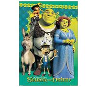 Artopweb TW18519 Shrek III Panel Decorativo, Multicolor, 70x100 Cm