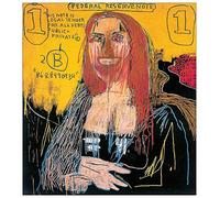 Artopweb TW21609 Basquiat - Mona Lisa Panel Decorativo, Multicolor, 98x108 Cm