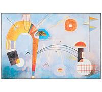Artopweb ZA21577 KANDINSKY Rond Et Pointu Decorative Panel, Wood MDF, Multicolour, 75x50 Cm