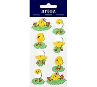 Artoz Artwork Pegatinas 3D 185590-153 pollitos