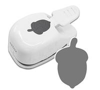 ARTOZ Perforadora de papel con diseño de bellota, 3,1 cm, para Navidad y Adviento, para invitaciones, menús y decoración, adecuado de 140 g/m² a 250 g/m²