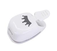 Artoz Perforadora de papel - Perforadora de tarjetas - "Corona" - 30 mm - Perforadora para hacer tarjetas de invitaciones, cumpleaños, Navidad, tarjetas de felicitación, decoración de mesa y