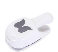 ARTOZ perforadora de papel - perforadora de tarjetas, motivo: alas de ángel, 45 mm, para manualidades, vales, cumpleaños, Navidad, invitaciones, bodas, bautizos y mucho más