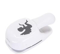 Artoz Perforadora de papel - Perforadora de tarjetas - "Perforadora M de ángel sentado" - 50 mm - Perforadora para manualidades de tarjetas para invitaciones, cumpleaños, Navidad, tarjetas de