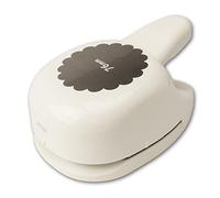 ARTOZ Perforadora de papel de 7,6 cm con forma de círculo ondulado grande de 7,6 cm para manualidades, etiquetas, decoración de mesa, adecuado de 140 g/m² a 250 g/m²