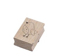 Artoz Sello de madera con diseño de pájaro, 50 x 35 mm, para hacer tarjetas, invitaciones, cumpleaños, saludos, etc