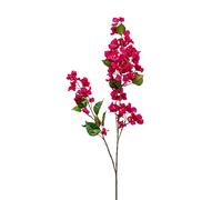 artplants.de Rama Artificial de Bougainvillea MONELS con Flores, Rosa, 115cm - Planta Falsa - Bougainvillea Decorativa