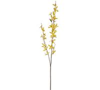 artplants.de Rama de forsythia Textil SUKOTI con Flores, Amarilla, 75cm - Flor Decorativa