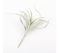 artplants.de Tillandsia Stricta sintética Adele sobre Palo, Verde-Gris, 25cm, Ø20cm - Clavel de Aire Artificial - Planta de Aire de plástico