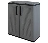 Artplast Easy Armario de Media altura en Polipropileno de La Linea Eco, Práctico para Aprovechar al Maximo el Espacio, L 680 X P370 X H 840 Mm